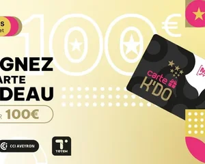 Jeu concours spécial lancement site internet Millau j'y Gagne