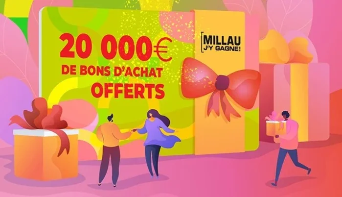 20 000 € de bons d'achat offerts !