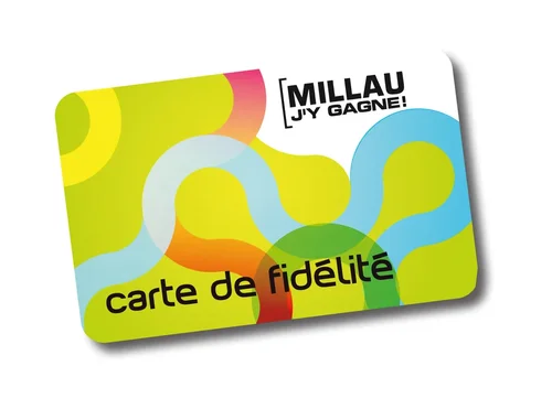 Carte de fidélité Millau j'y gagne